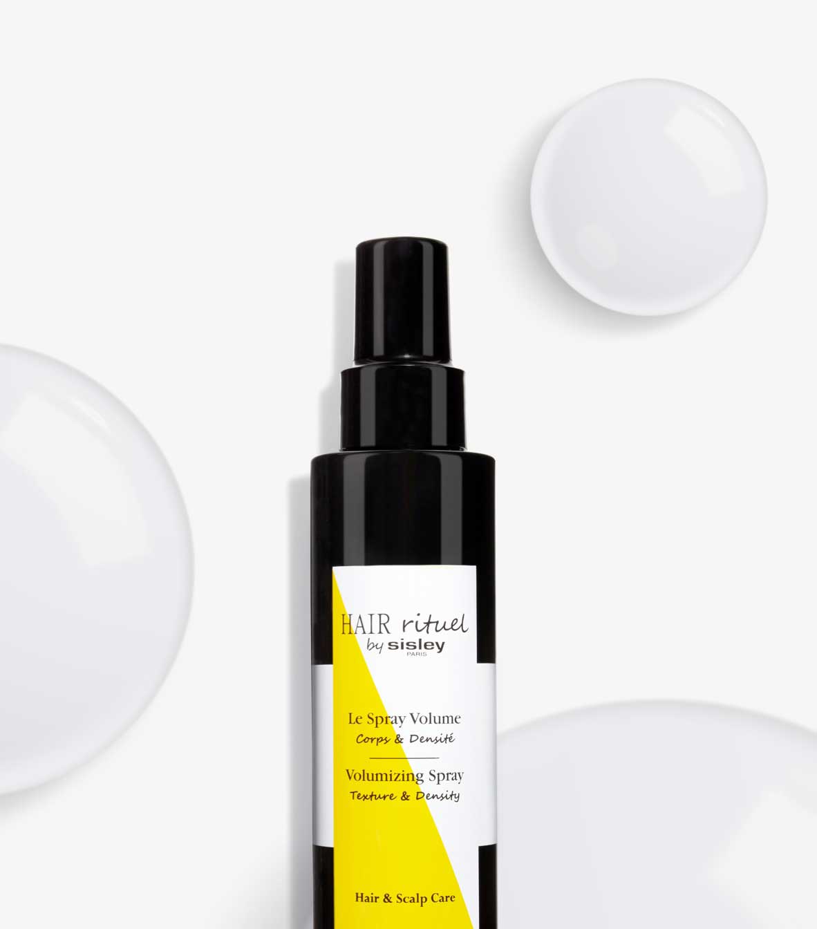 The Volume Spray will bring strength, resistance and volume to your hair.